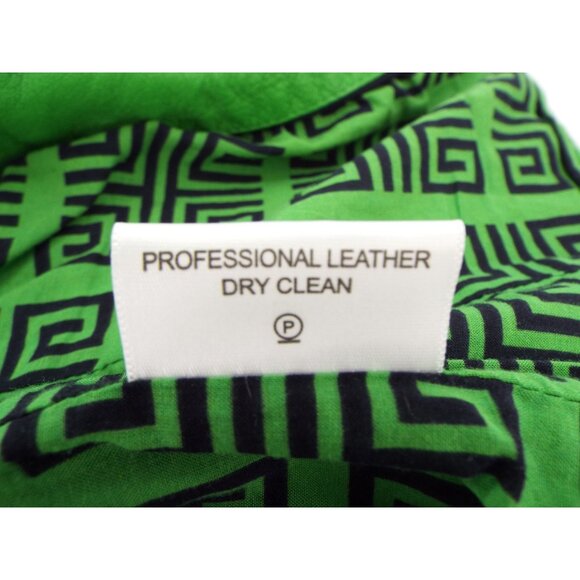 Tory Burch Green Leather Jacket Size 2 - Picture 13 of 15